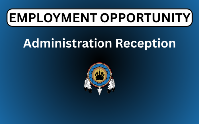 Job Opportunity: Administration Reception