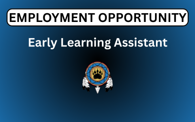 Job Opportunity: Early Learning Assistant