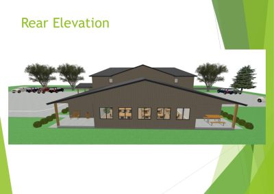 Rear Elevation (Admin Concept Building)