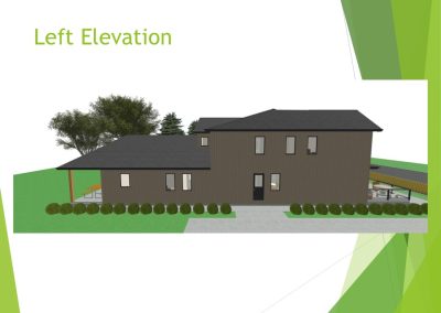 Left Elevation (Admin Concept Building)
