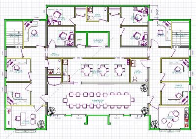 Floorplan - Second Floor (Admin Concept Building)
