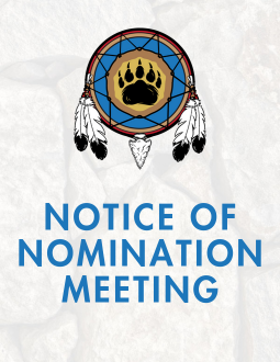 Notice of Nomination Meeting