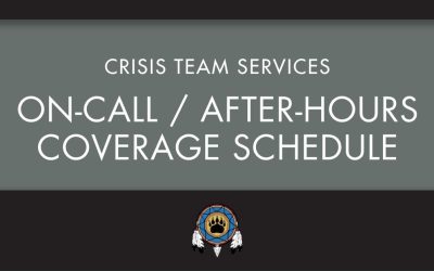 Crisis Team On-Call Schedule